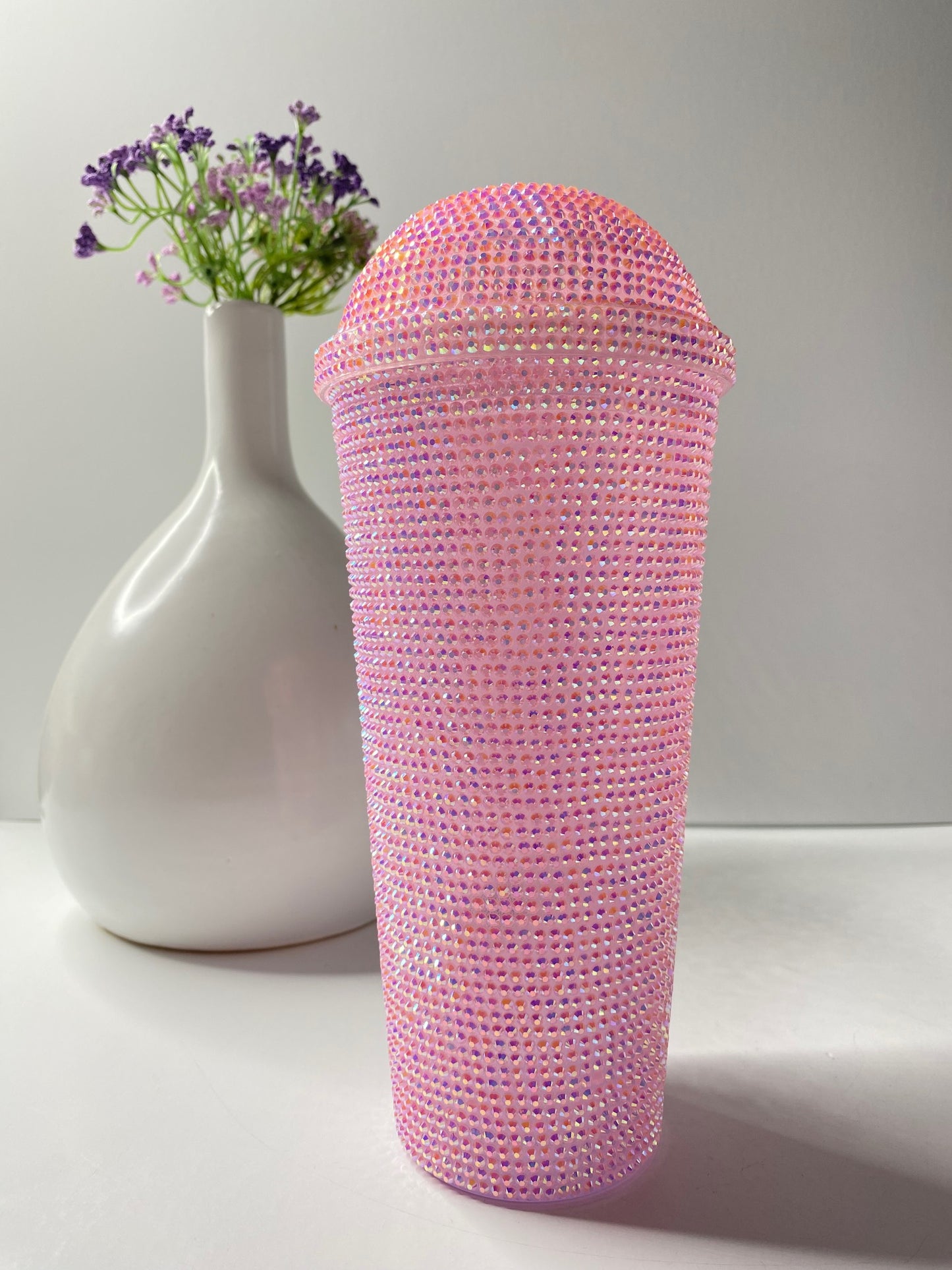 RHINESTONES STUDDED TUMBLER