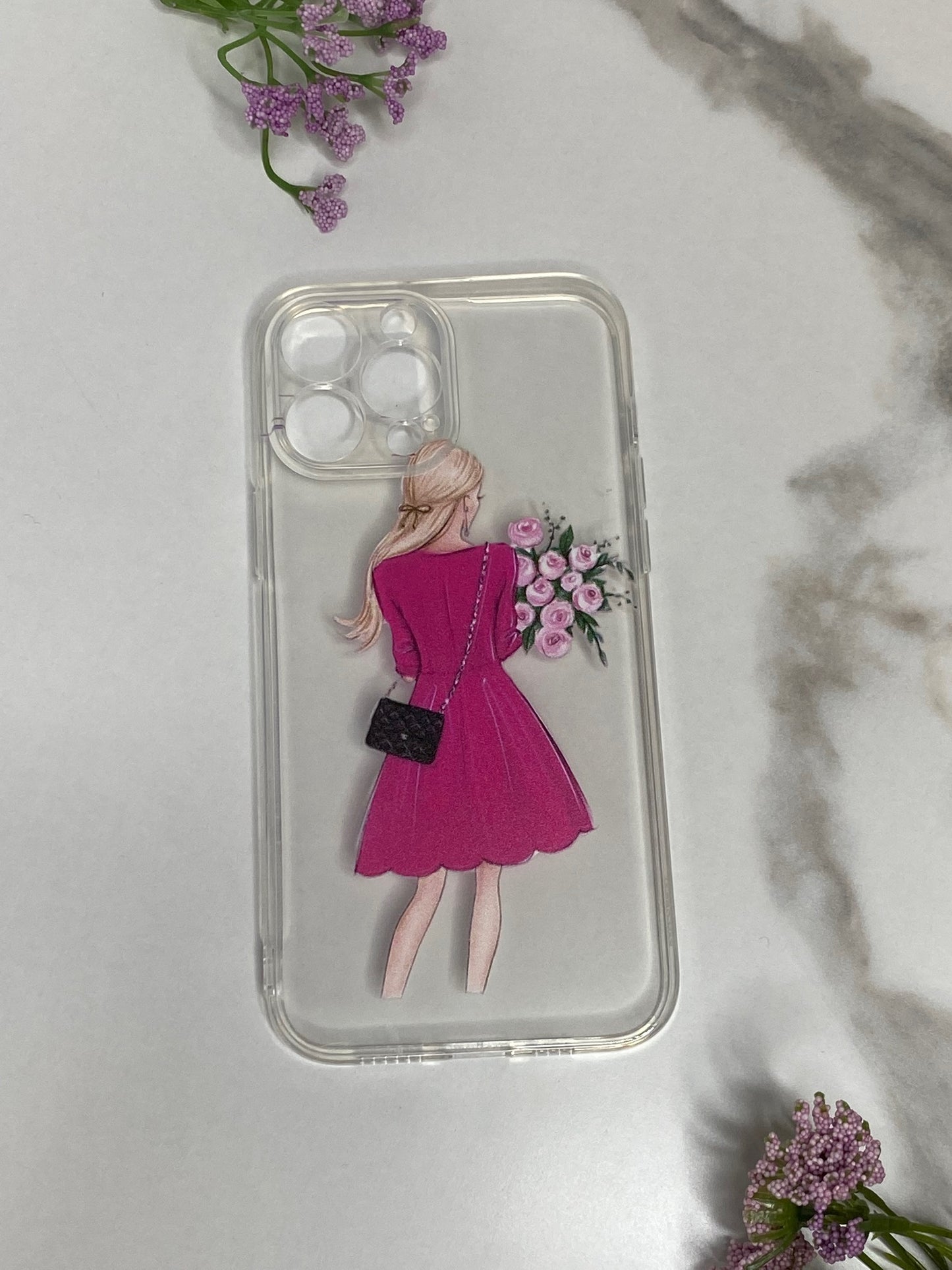 Flower Girl Iphone Case