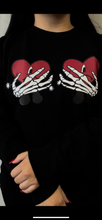 Load image into Gallery viewer, Spooky Hearts Crewneck
