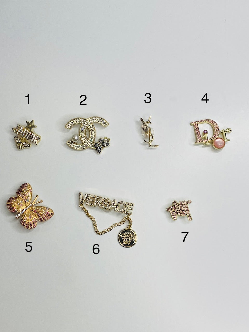 Lux Crocs Charms 1-7